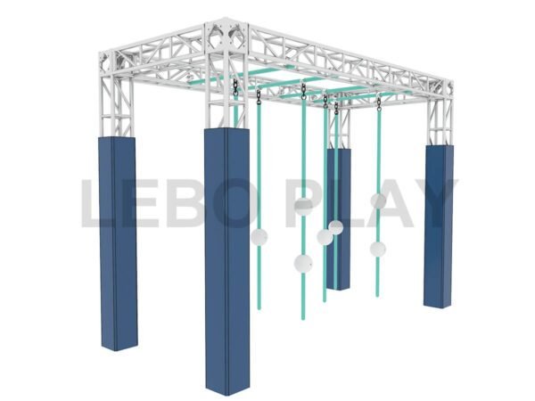 Sea of Poles with Balls