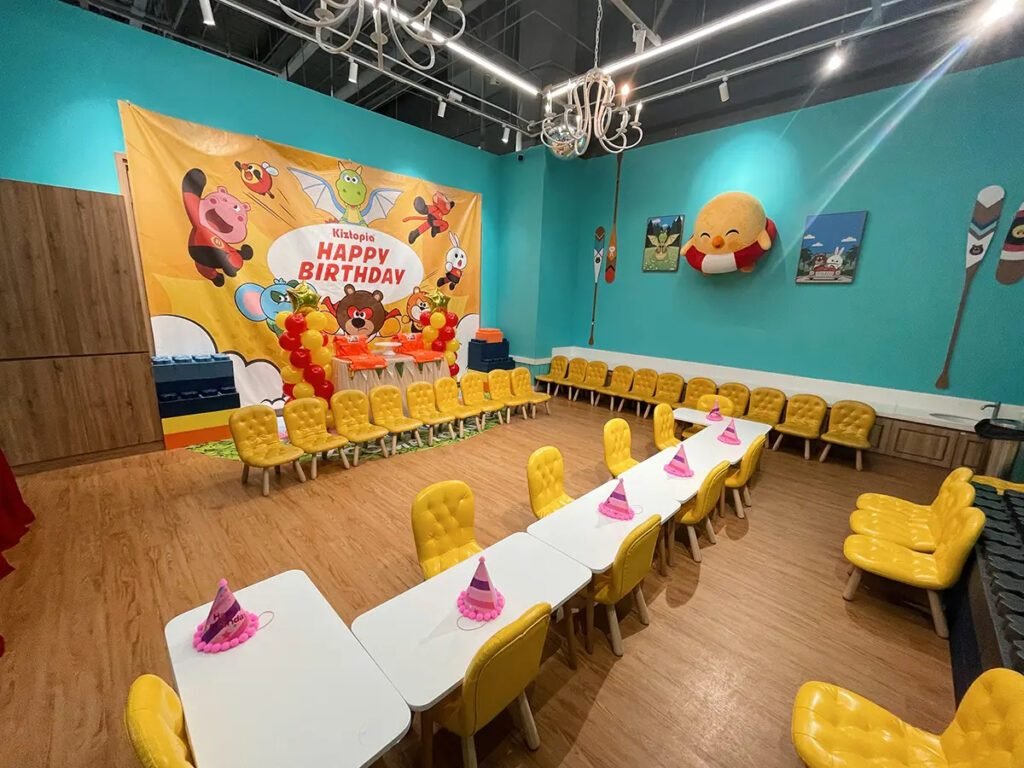 indoor playground birthday party