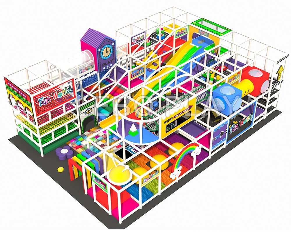 kids playground slide indoor home playground gym equipment shopping mall lp ip040