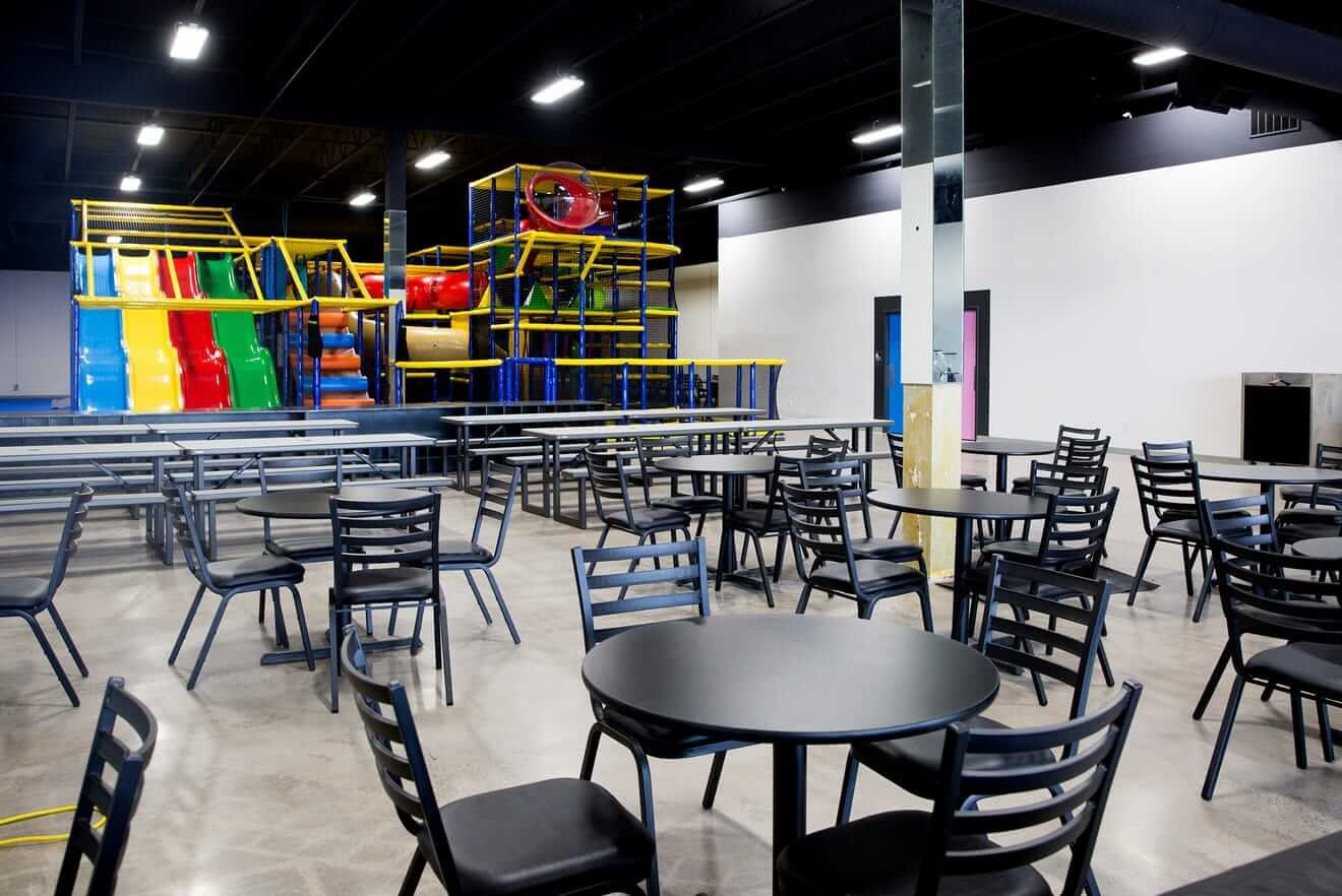indoor playground with mall