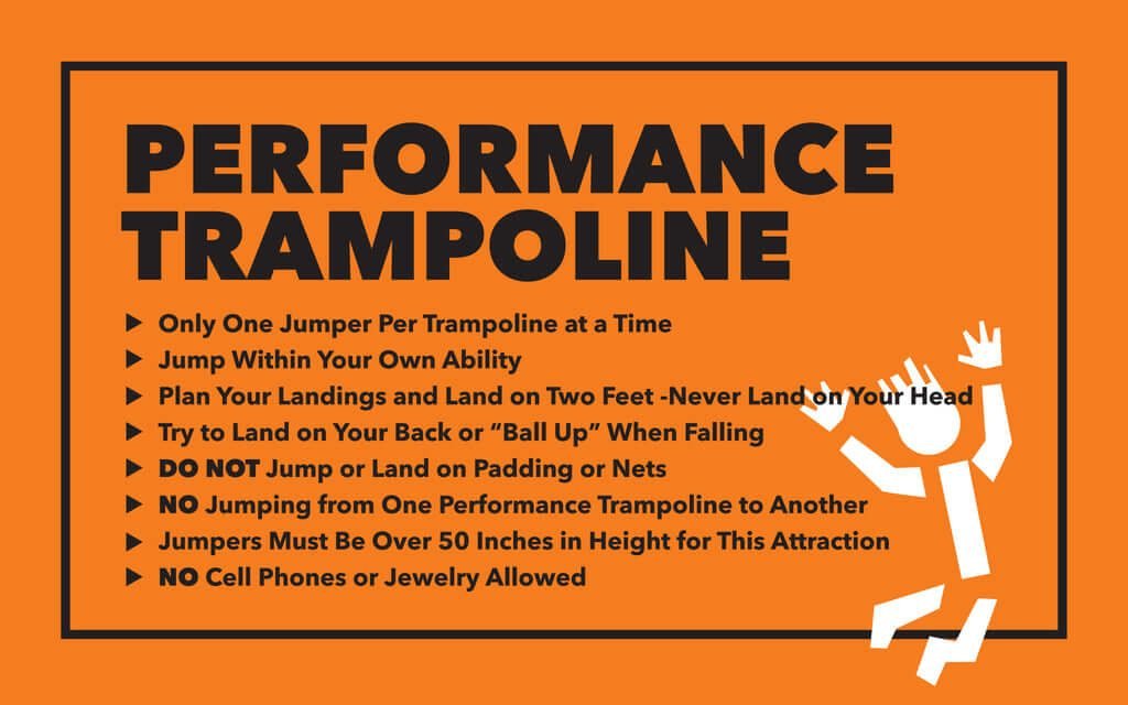 trampolin rules