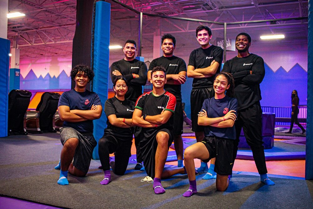 trampoline park supervision