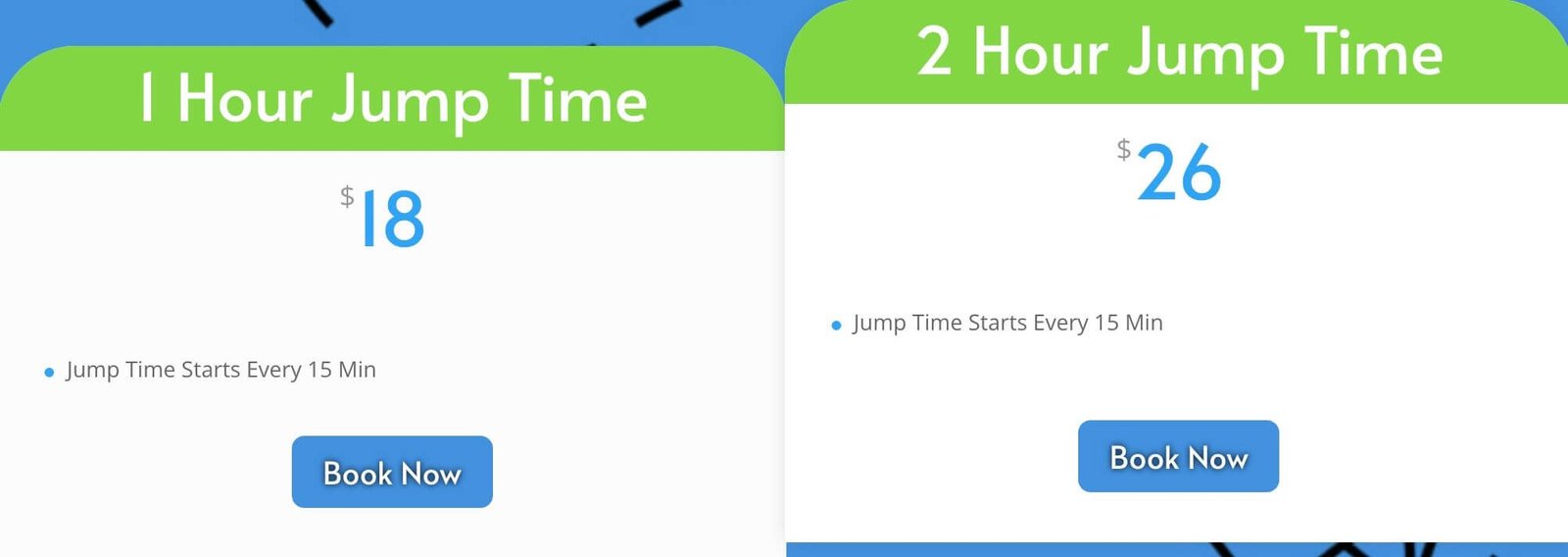fly trampoline park admisstion fee