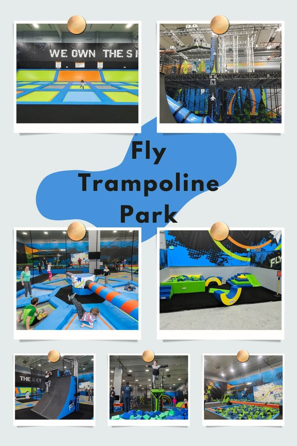 fly trampoline park attractions