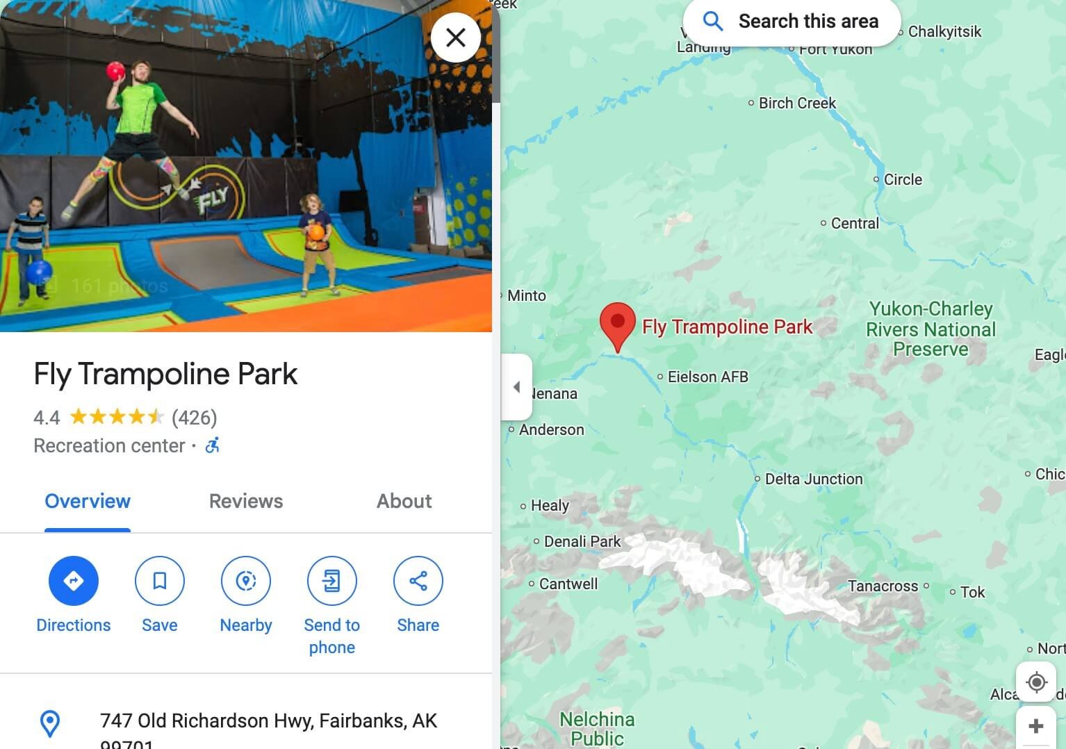 fly trampoline park