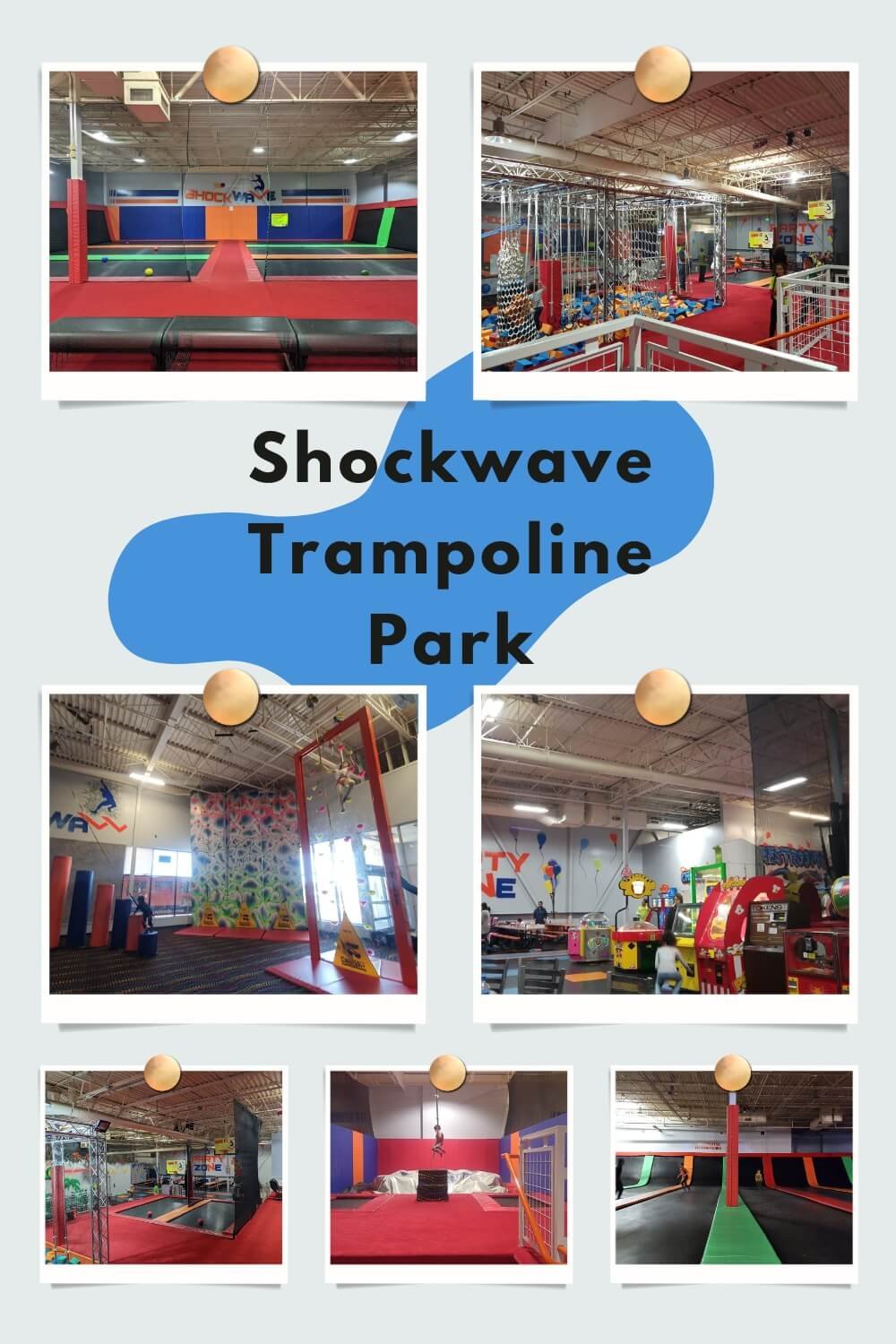 shockwave trampoline park attractions
