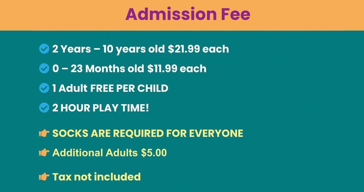 star park indoor playground and party center admission fee v1