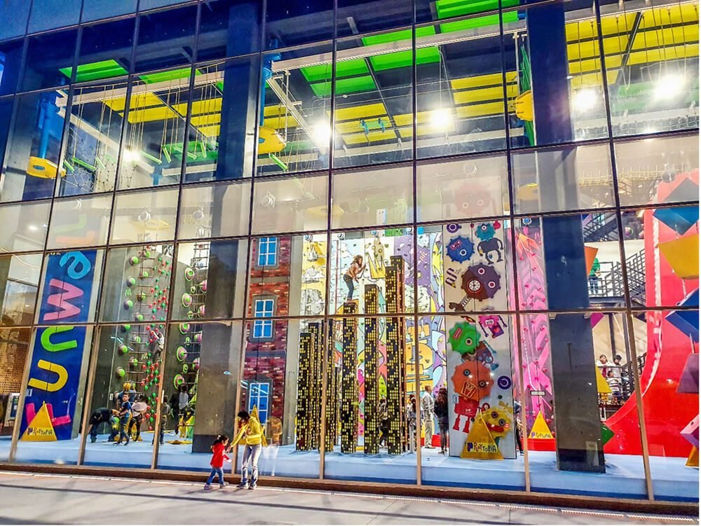 indoor climbing wall park