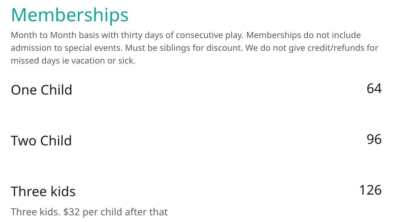 membership fee