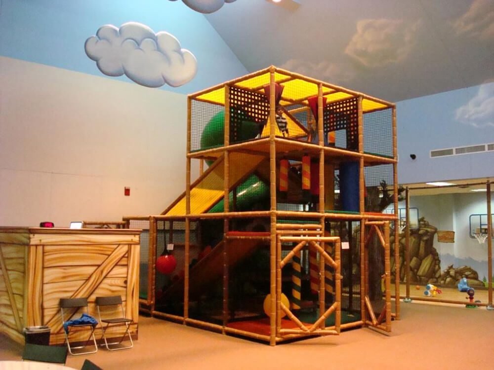 church with indoor playground