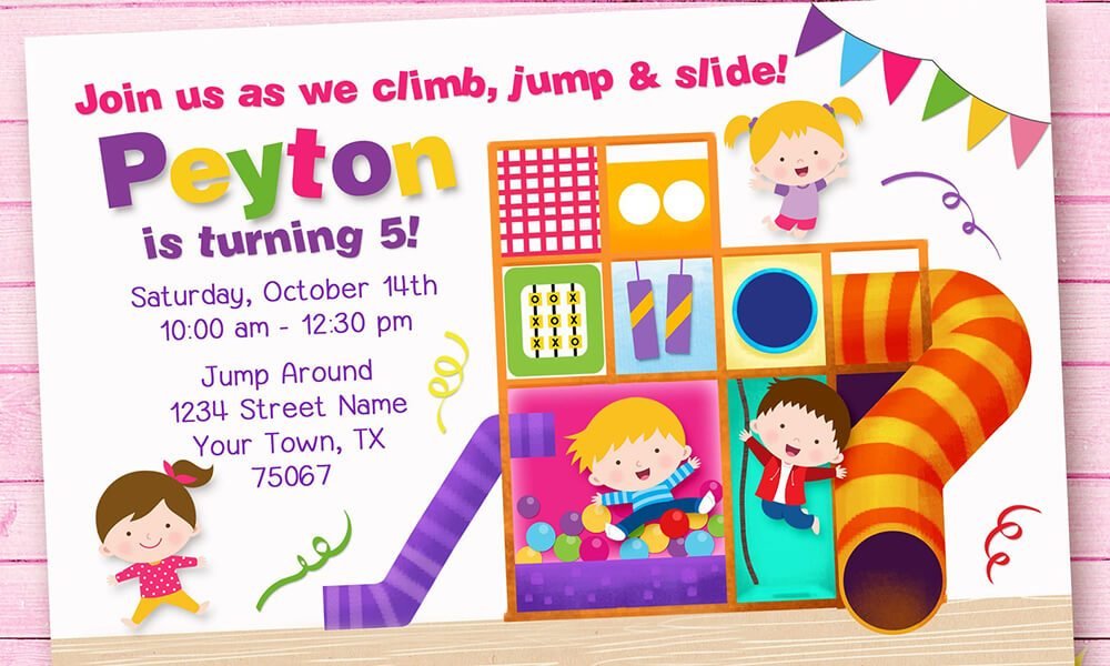 birthday party invitations