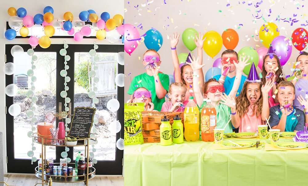 bubble bash theme indoor playground birthday party