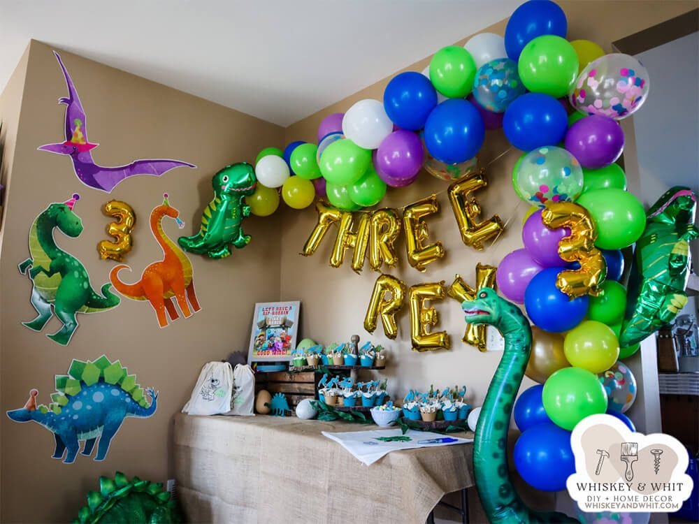dinosaur adventure theme indoor playground birthday party