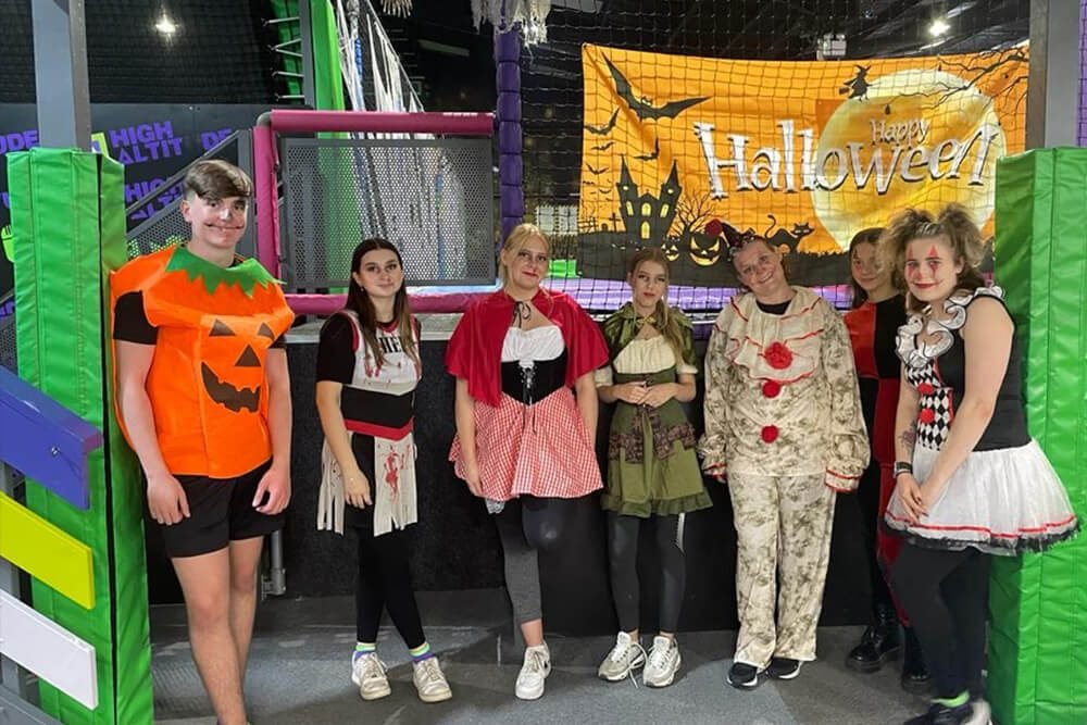 halloween parties at trampoline park