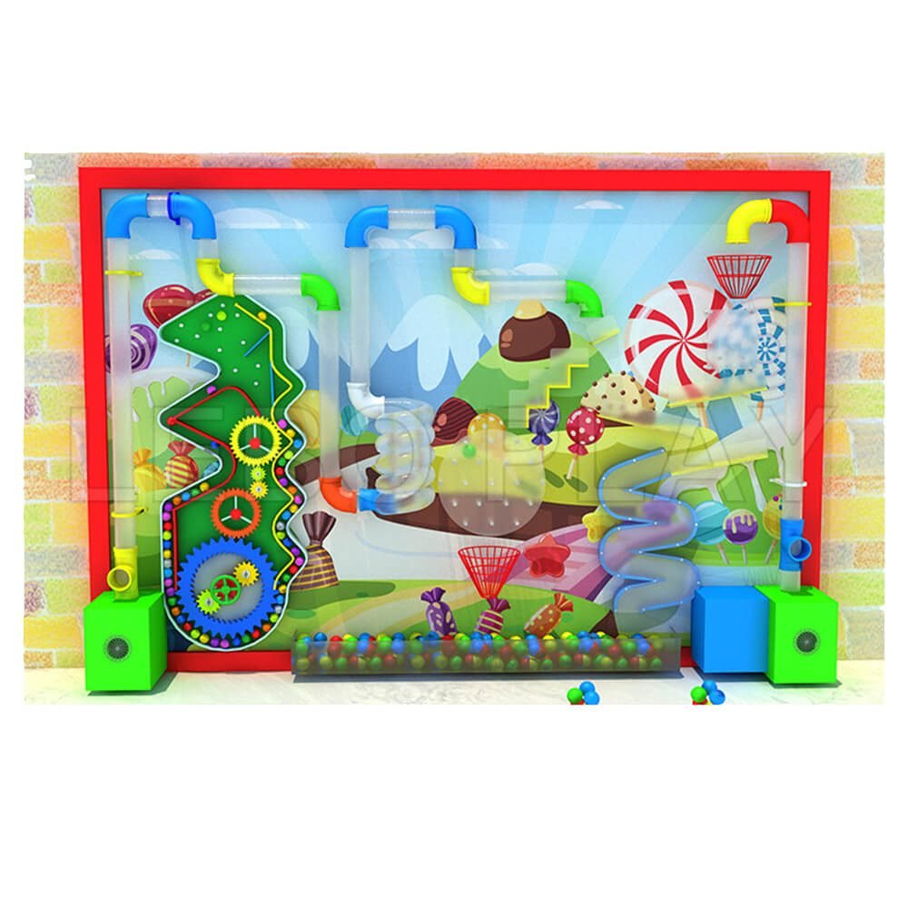 educational science ball wall with ball pit – engage children in physics with interactive play lp bw003 (copy)