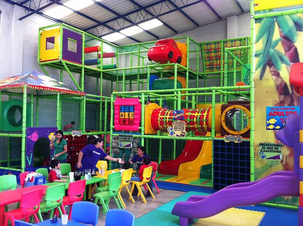 indoor playground birthday party
