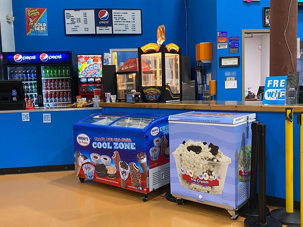 trampoline park refreshment