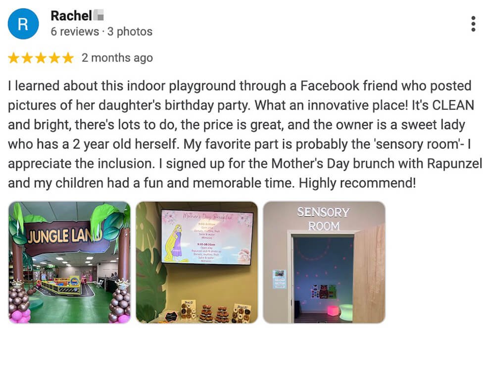 well mantained indoor playground