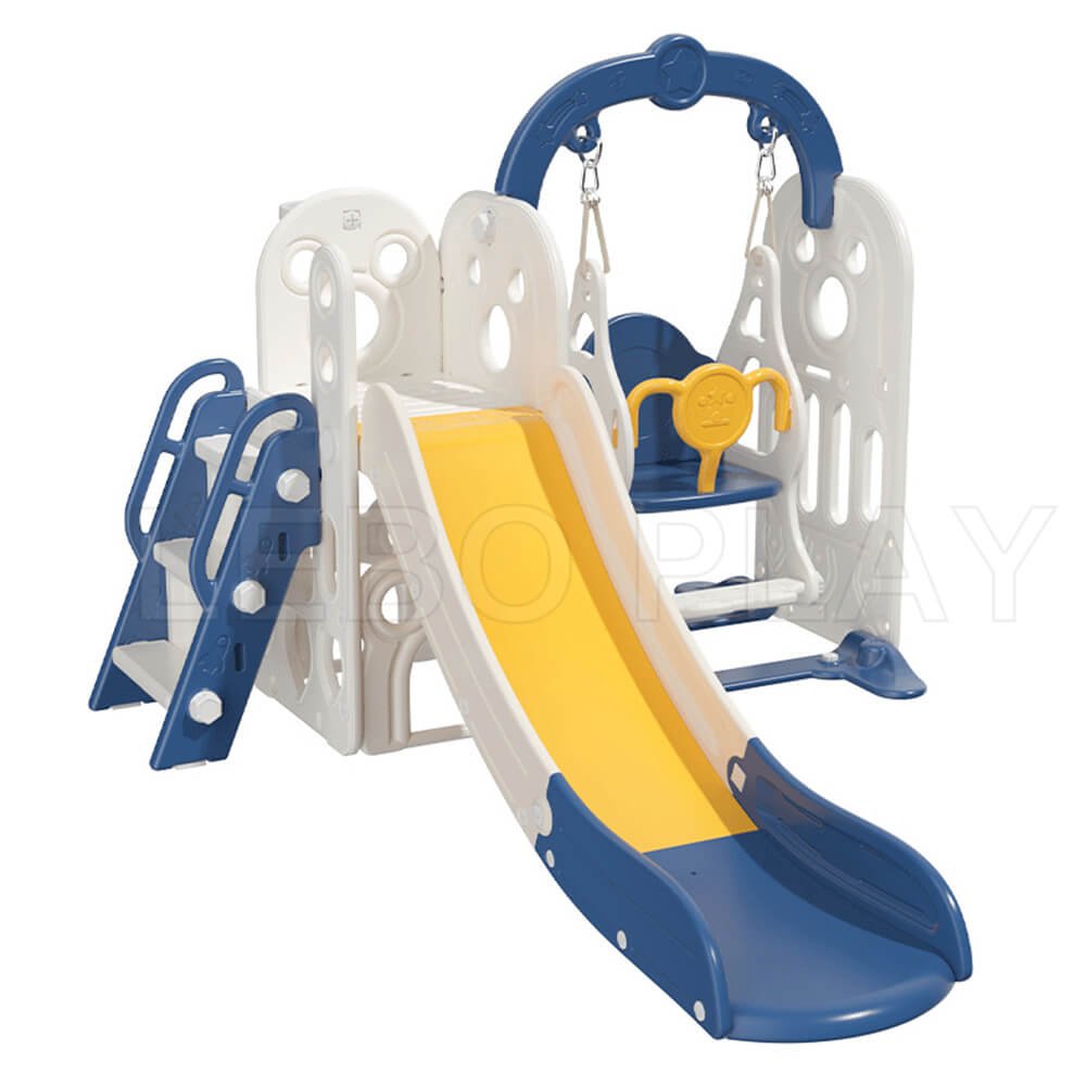 plastic swing set with slide