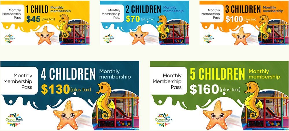 indoor playground membership